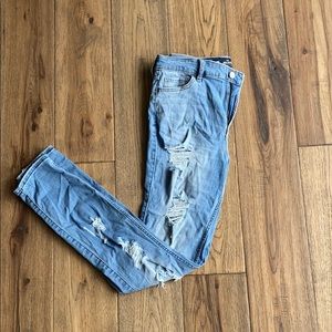 Hollister Ripped High-Rise Super Skinny Jeans